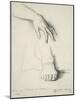Etude pour Hésiode et les muses-Gustave Moreau-Mounted Giclee Print