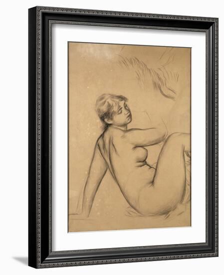 Etude pour l'une des 'Grandes baigneuses'-Pierre-Auguste Renoir-Framed Giclee Print