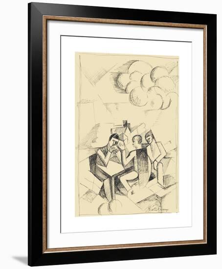 Etude pour La conquête de l'air-Roger De La Fresnaye-Framed Premium Giclee Print