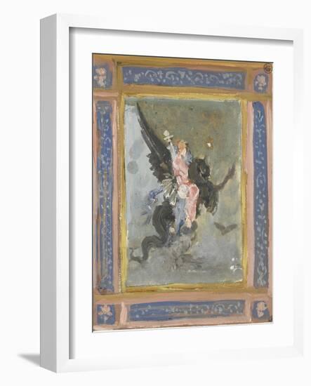 Etude pour la Péri-Gustave Moreau-Framed Giclee Print