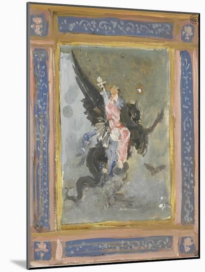 Etude pour la Péri-Gustave Moreau-Mounted Giclee Print