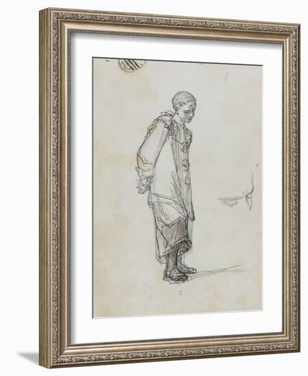 Etude pour le duel : Pierrot-Thomas Couture-Framed Giclee Print