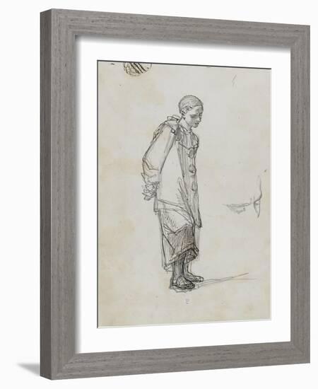 Etude pour le duel : Pierrot-Thomas Couture-Framed Giclee Print