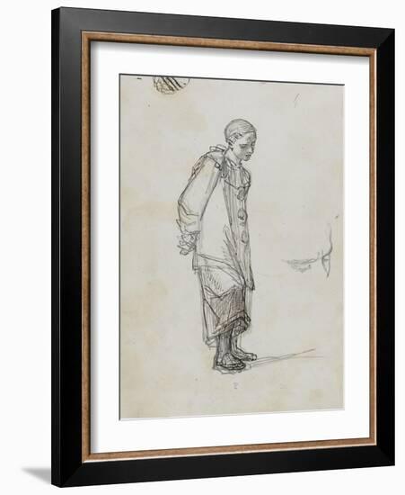 Etude pour le duel : Pierrot-Thomas Couture-Framed Giclee Print