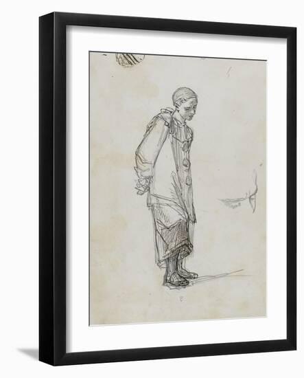 Etude pour le duel : Pierrot-Thomas Couture-Framed Giclee Print