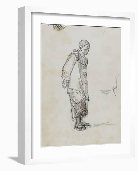 Etude pour le duel : Pierrot-Thomas Couture-Framed Giclee Print