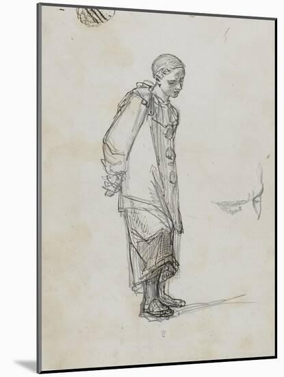 Etude pour le duel : Pierrot-Thomas Couture-Mounted Giclee Print