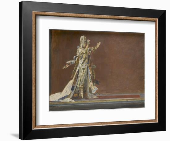 Etude pour le tableau "Salomé"-Gustave Moreau-Framed Giclee Print