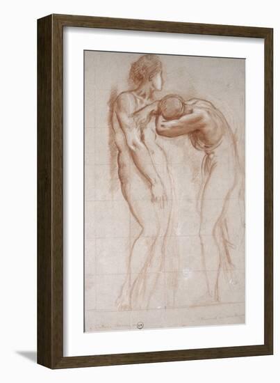 Etude pour les Athéniens au Minotaure-Gustave Moreau-Framed Giclee Print