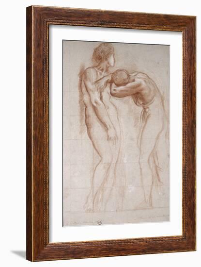 Etude pour les Athéniens au Minotaure-Gustave Moreau-Framed Giclee Print