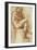 Etude pour les filles de Thespius (Hercule)-Gustave Moreau-Framed Giclee Print