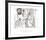 Etude pour Lesistratas-Pablo Picasso-Framed Collectable Print