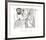 Etude pour Lesistratas-Pablo Picasso-Framed Collectable Print