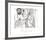 Etude pour Lesistratas-Pablo Picasso-Framed Collectable Print