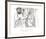 Etude pour Lesistratas-Pablo Picasso-Framed Collectable Print