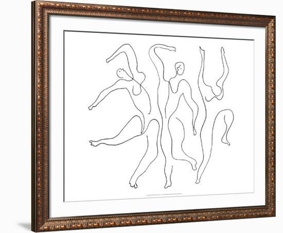 Etude pour Mercure, c.1924-Pablo Picasso-Framed Serigraph