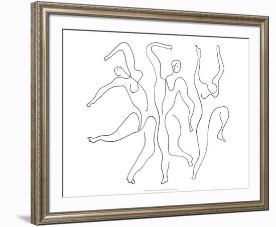 Etude pour Mercure, c.1924-Pablo Picasso-Framed Serigraph