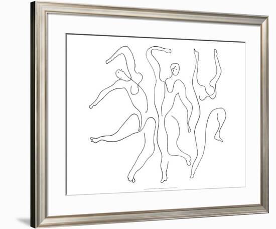 Etude pour Mercure, c.1924-Pablo Picasso-Framed Serigraph