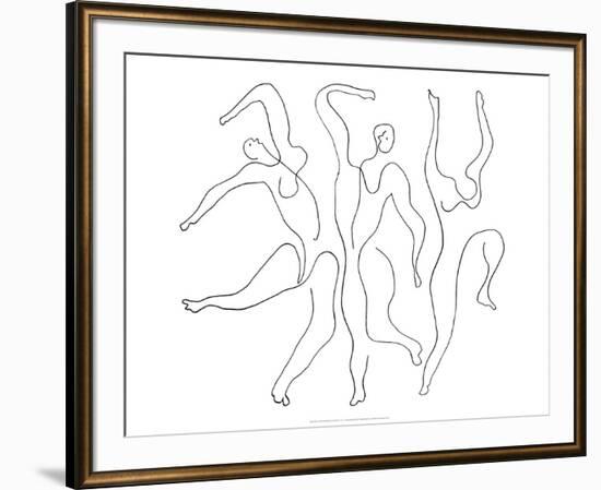 Etude pour Mercure, c.1924-Pablo Picasso-Framed Serigraph