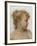 Etude: Tete de Petite Fille, 1888-William Adolphe Bouguereau-Framed Giclee Print