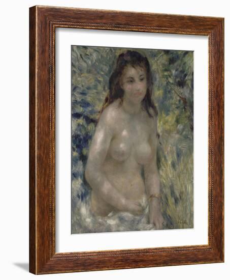 Etude.Torse, effet de soleil-Pierre-Auguste Renoir-Framed Giclee Print