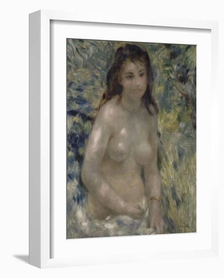 Etude.Torse, effet de soleil-Pierre-Auguste Renoir-Framed Giclee Print