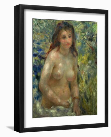 Etude, Torse, Effet De Soleil-Pierre-Auguste Renoir-Framed Giclee Print