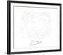 Etudes De Mains et Colombe-Pablo Picasso-Framed Collectable Print