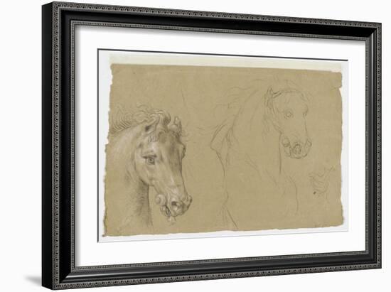 Etudes pour la tête d'un cheval-Pierre Mignard-Framed Giclee Print