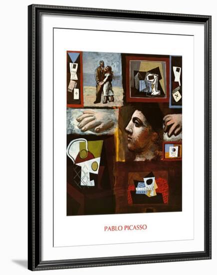 Etudes-Pablo Picasso-Framed Art Print