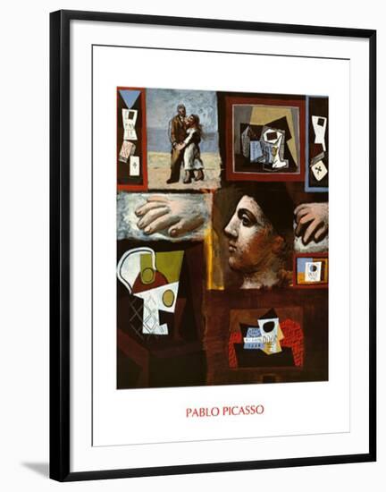 Etudes-Pablo Picasso-Framed Art Print