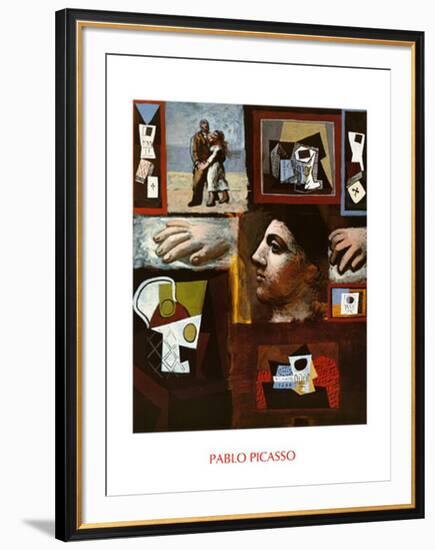 Etudes-Pablo Picasso-Framed Art Print