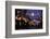 EU, France, Alsace, Saverne. Christmas market lights-Dave Bartruff-Framed Photographic Print