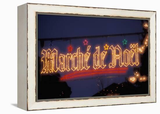 EU, France, Saverne. Christmas market-Dave Bartruff-Framed Premier Image Canvas