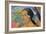 Eu Haere Ia Oe (Woman Holding a Fruit. Where are You Going), 1893-Paul Gauguin-Framed Giclee Print