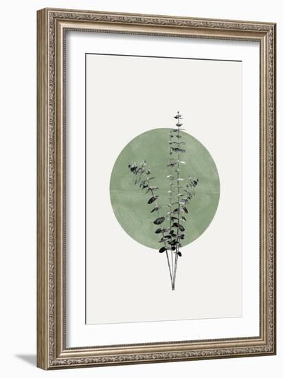 Eucalyptus and Green Moon-THE MIUUS STUDIO-Framed Giclee Print