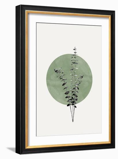 Eucalyptus and Green Moon-THE MIUUS STUDIO-Framed Giclee Print