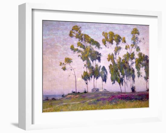 Eucalyptus and Moonrise-Maurice Braun-Framed Art Print