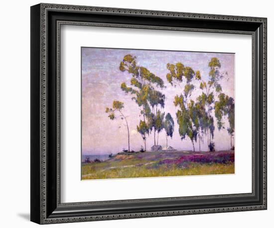 Eucalyptus and Moonrise-Maurice Braun-Framed Art Print