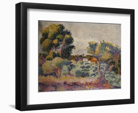 Eucalyptus and Olive Grove, 1907-Mary Cassatt-Framed Premium Giclee Print