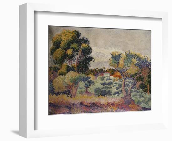 Eucalyptus and Olive Grove, 1907-Mary Cassatt-Framed Premium Giclee Print