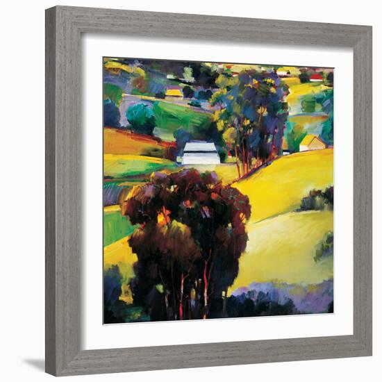 Eucalyptus Fields I-unknown unknown-Framed Art Print