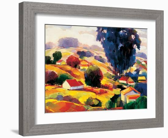 Eucalyptus Fields II-unknown unknown-Framed Art Print