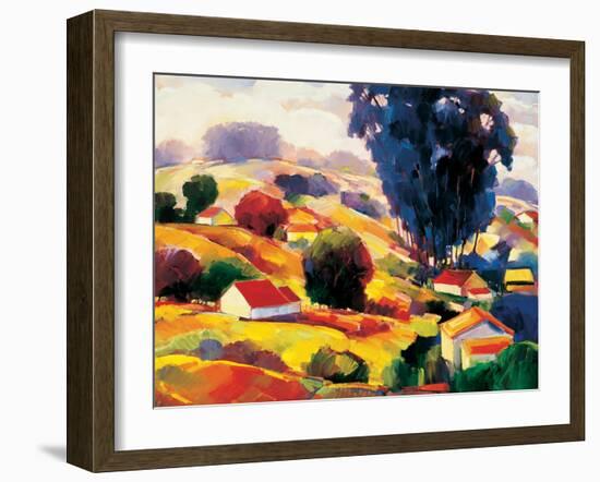 Eucalyptus Fields II-unknown unknown-Framed Art Print