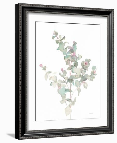 Eucalyptus II White-Danhui Nai-Framed Art Print