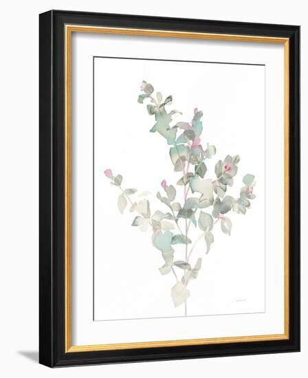 Eucalyptus II White-Danhui Nai-Framed Art Print