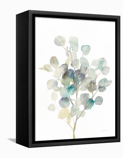 Eucalyptus III White-Danhui Nai-Framed Stretched Canvas