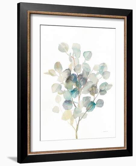 Eucalyptus III White-Danhui Nai-Framed Art Print