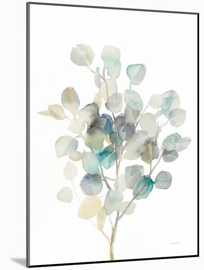 Eucalyptus III White-Danhui Nai-Mounted Art Print