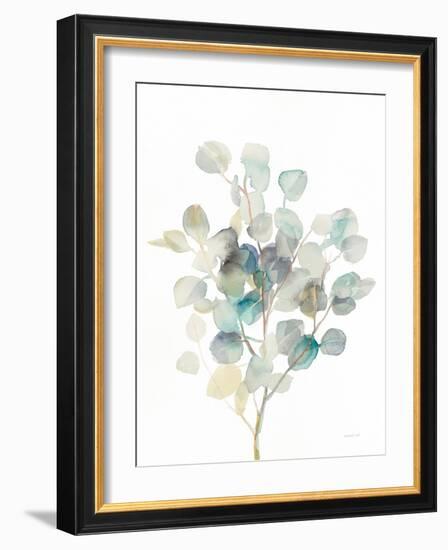Eucalyptus III White-Danhui Nai-Framed Art Print